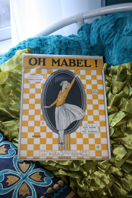 Oh Mabel - Vintage Sheet Music