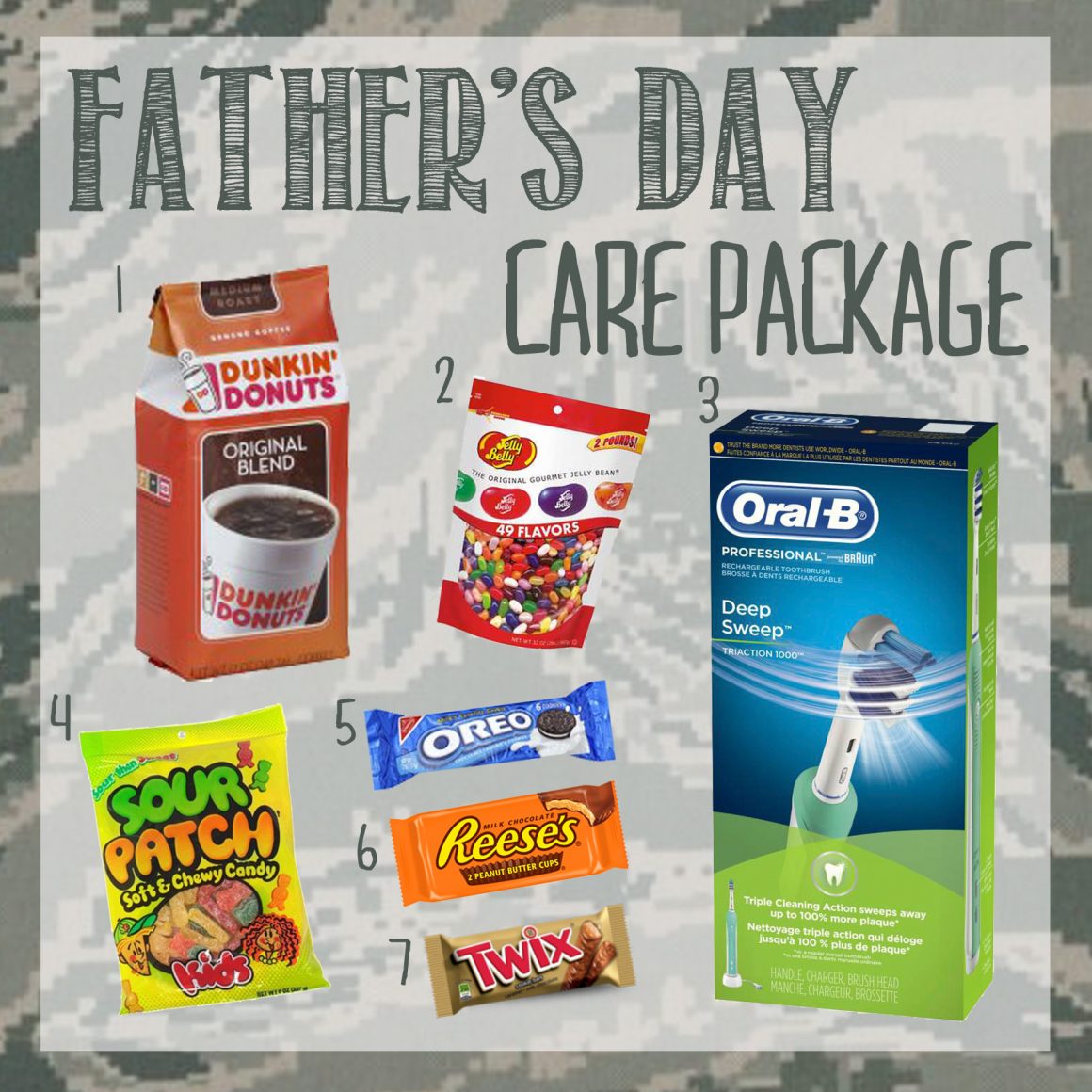 Father's Day Care Package for the sweet tooth