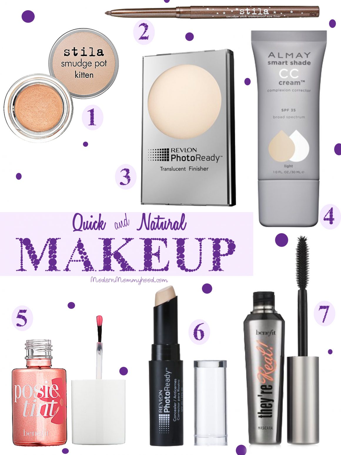 Quick and Natural Makeup - Get out the door quickly! Great for busy moms and women.