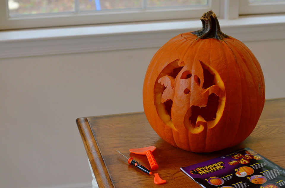 ghost pumpkin