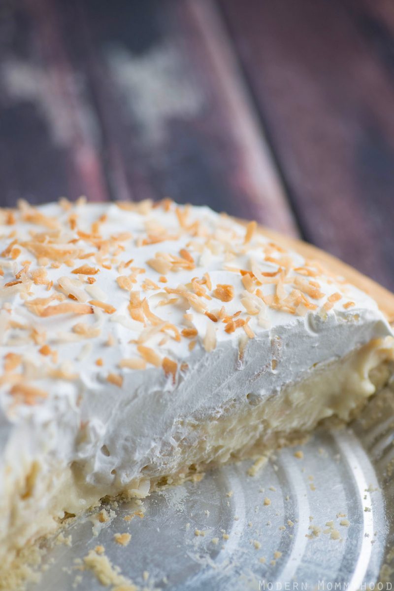 Old Fashioned Coconut Cream Pie Modernly