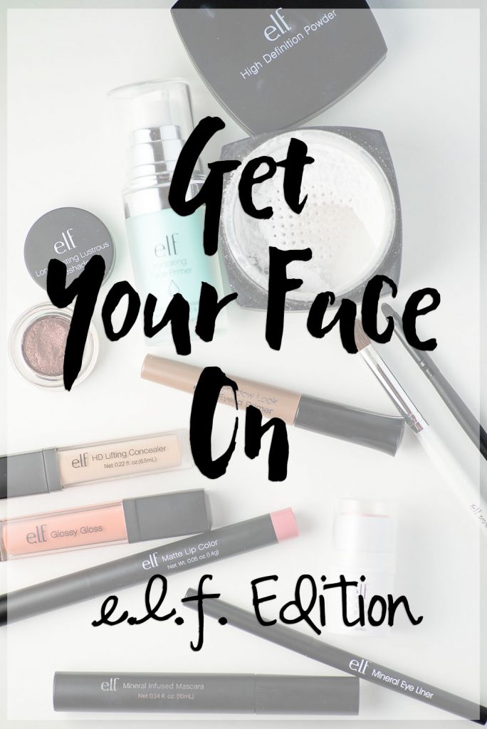 Get Your Face On - e.l.f. Edition - Super simple and quick on the go makeup tutorial!