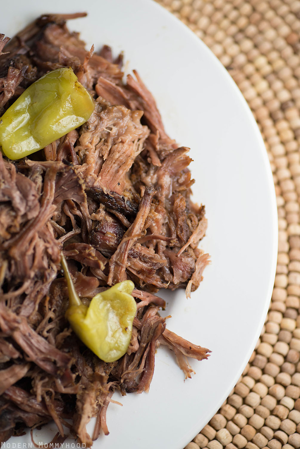 Slow Cooker Mississippi Pot Roast Modernly
