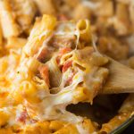One Pot Baked Ziti - a hearty pasta dish recipe that's easy to make, the whole family will enjoy and has hardly any clean up! Perfect for a weeknight meal!