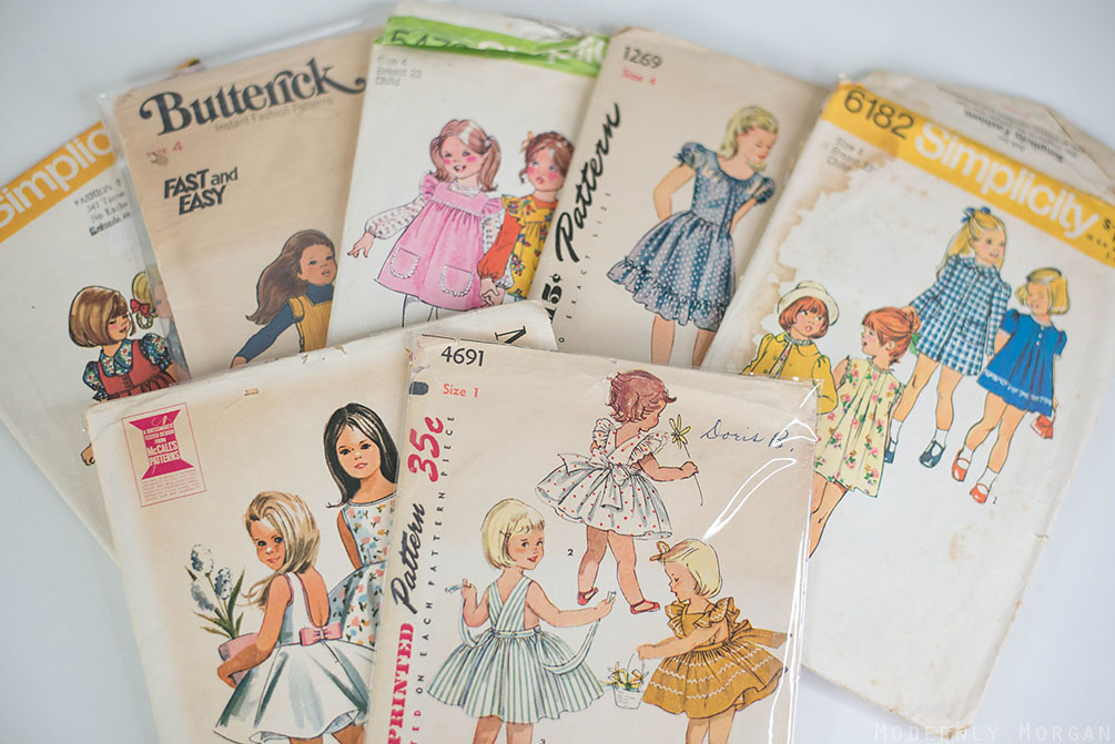 Vintage Patterns for girls