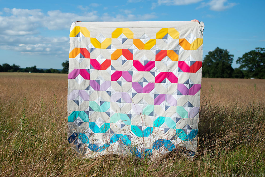 My Version of Suzy Quilts' Glitter and Glow Quilt