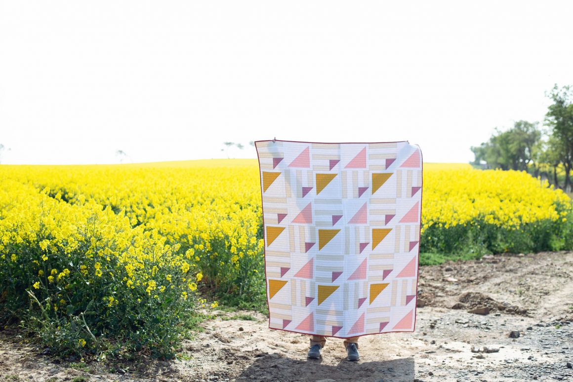 Half Pint Quilt - an easy and fast PDF quilt pattern by Modernly Morgan