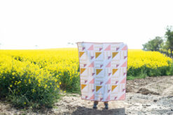 Half Pint Quilt - an easy and fast PDF quilt pattern by Modernly Morgan