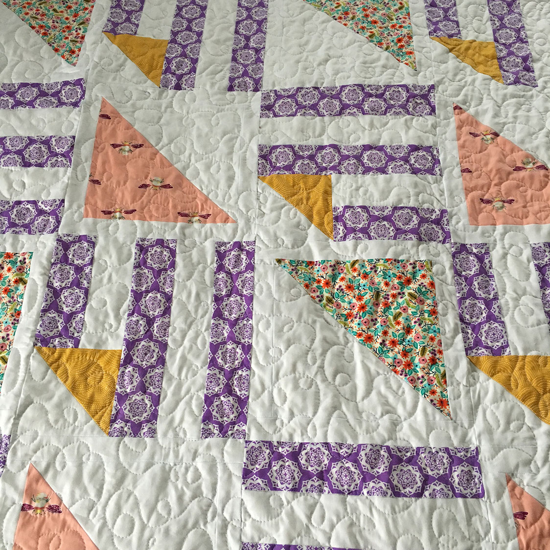 Half Pint Quilt - made by GoldilocksAndHer3Cubs