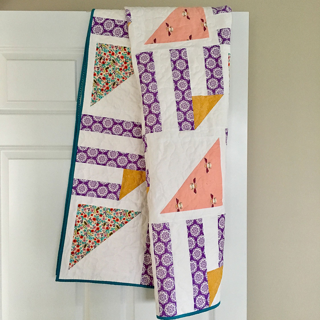 Half Pint Quilt - made by GoldilocksAndHer3Cubs