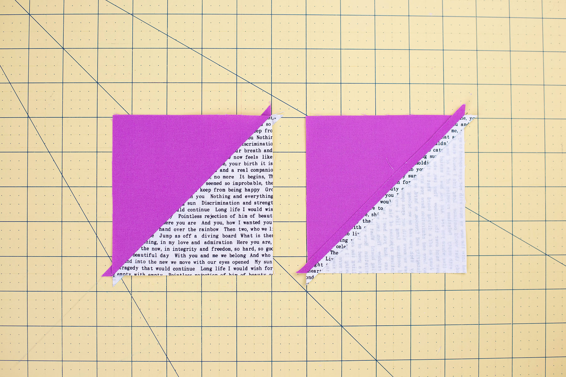 How to Make Half Square Triangles (HST) - Tutorial - Modernly Morgan