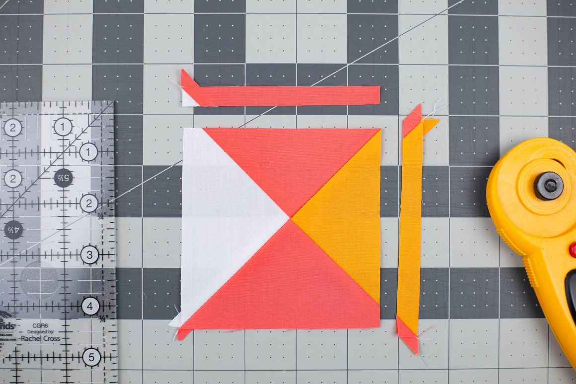 Boot Room Quilt - Free Pattern Tutorial - A modern spin on traditional quilt blocks!