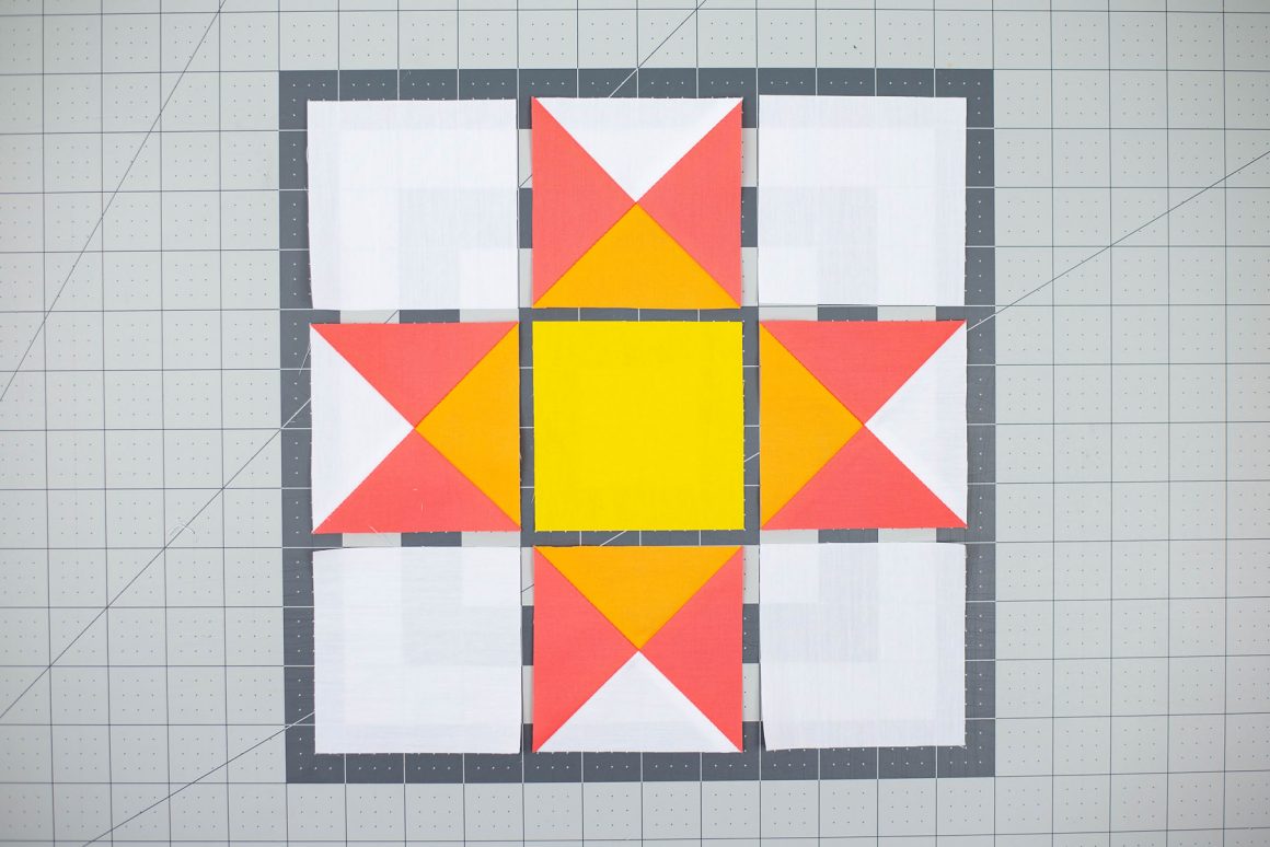 Boot Room Quilt - Free Pattern Tutorial - A modern spin on traditional quilt blocks!