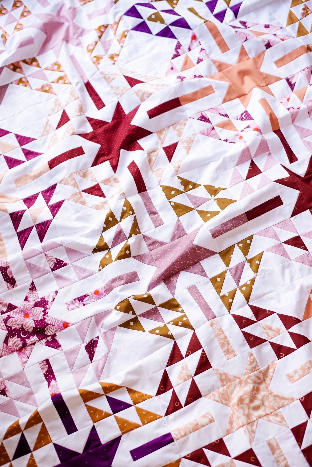 Aglow Quilt Pattern - Modernly Morgan