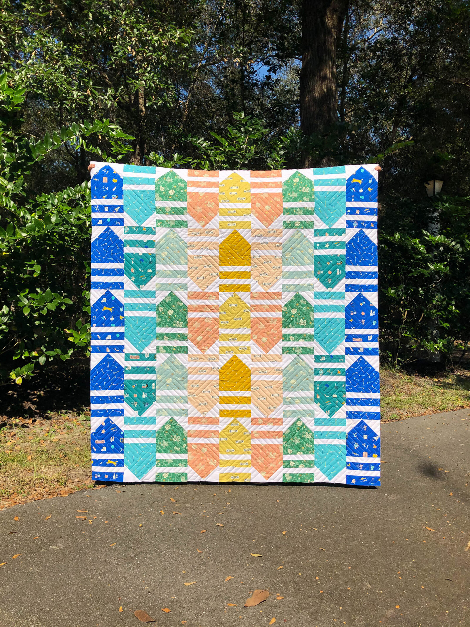 Same Sky Quilt - PDF Pattern - Modernly Morgan