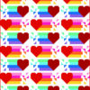 Rainbow Heart Quilt Pattern