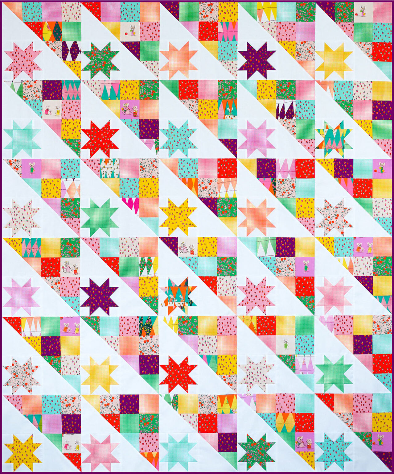 Same Sky Quilt - PDF Pattern - Modernly Morgan