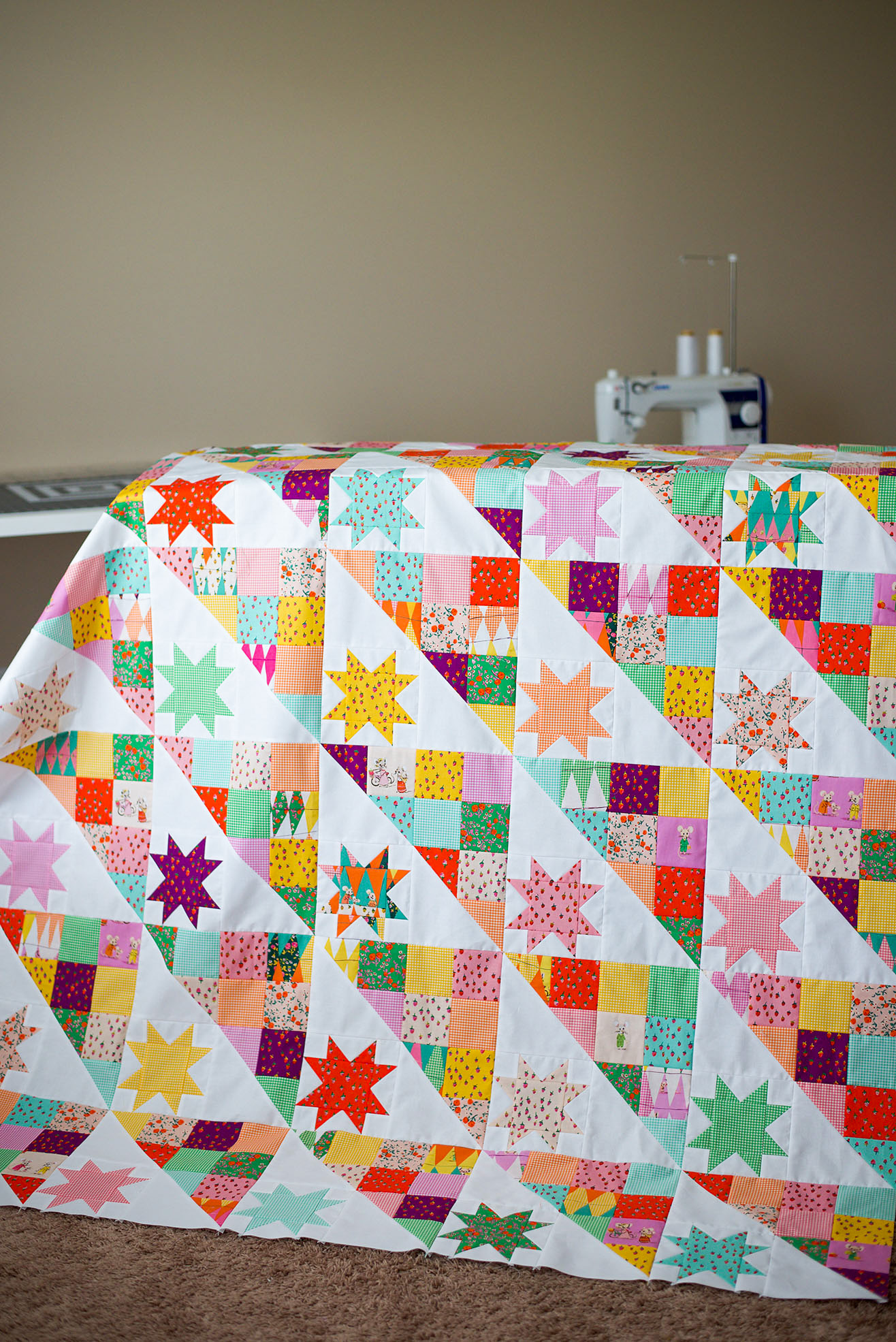 Hodgepodge Quilt PDF Pattern Modernly