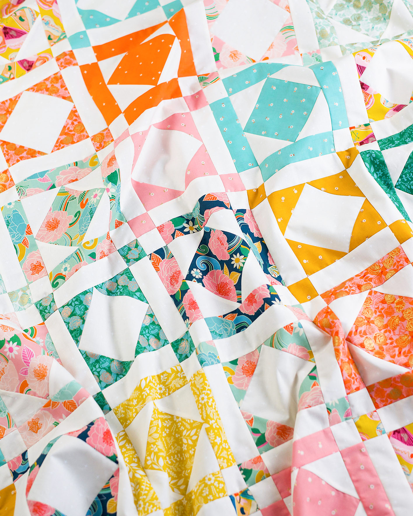 Scrapbook Quilt – PDF Pattern – Patchwork Revival Collection - Modernly  Morgan