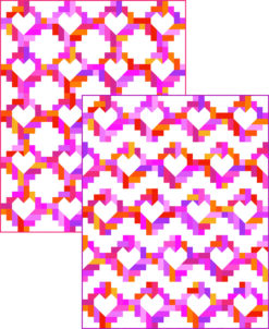 Heartspun Quilt - PDF Pattern