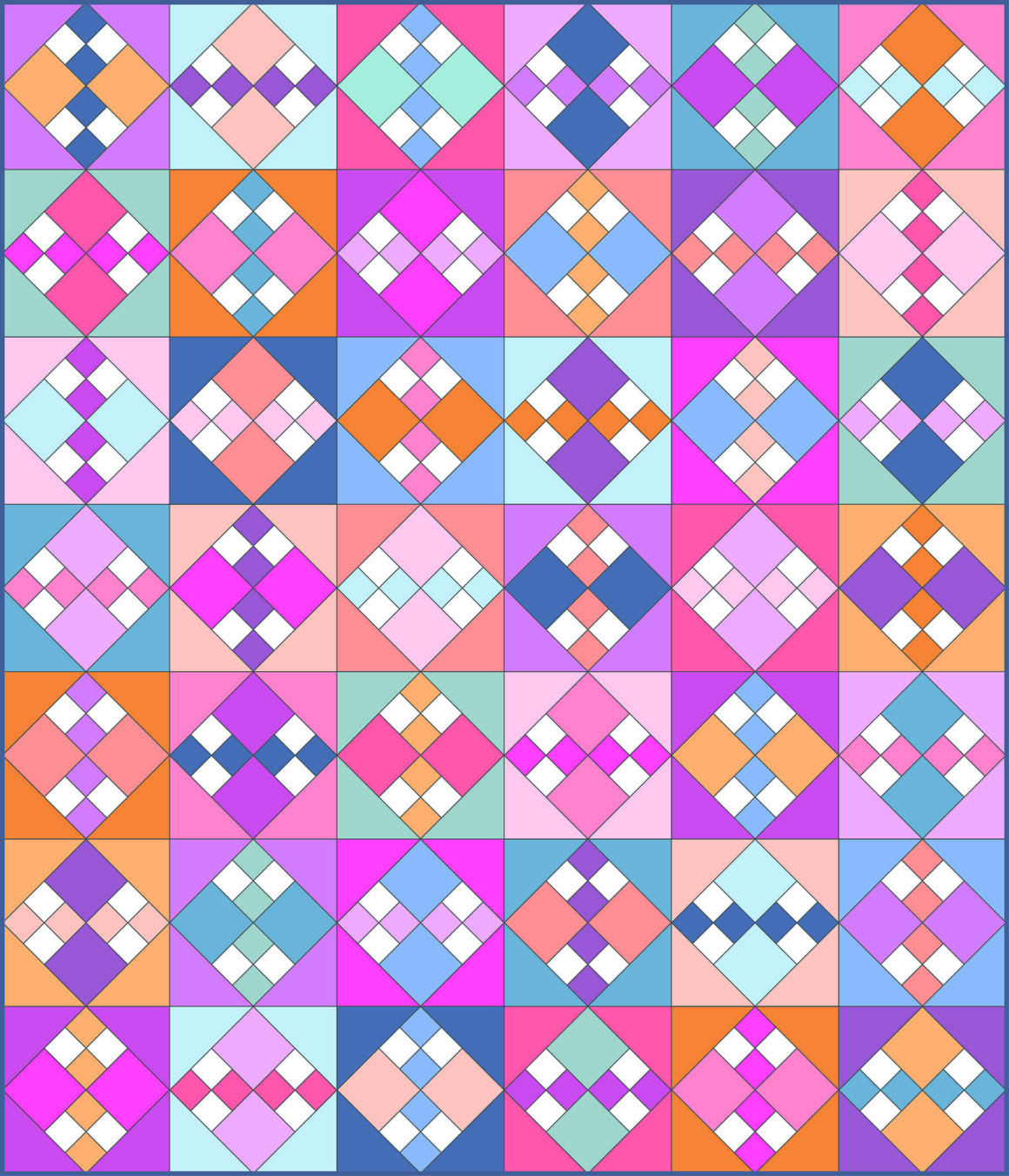Same Sky Quilt - PDF Pattern - Modernly Morgan