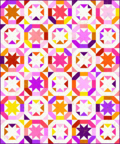 Stardrops Quilt - PDF Pattern