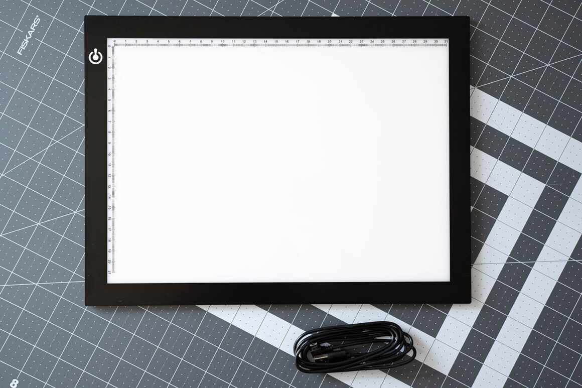 Light Box for Foundation Paper Piecing