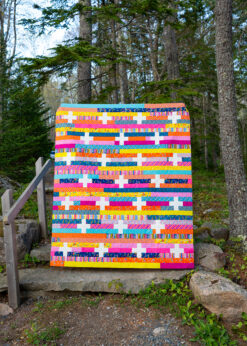 Alternative view of Jelly Plus Quilt - PDF Pattern